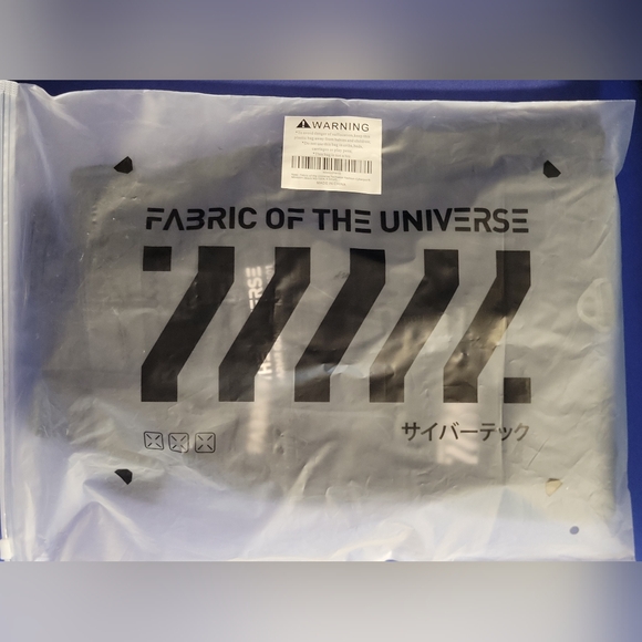 Black Mini Skirt Fabric Of The Universe XS NWT - Picture 14 of 14